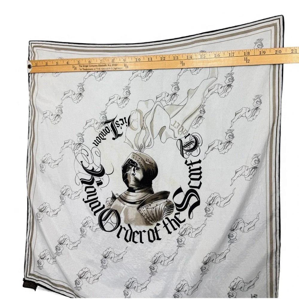 VTG‎ Trader Vic's London Royal Order Of The Scarf Souvenir Hubert de Watrigant